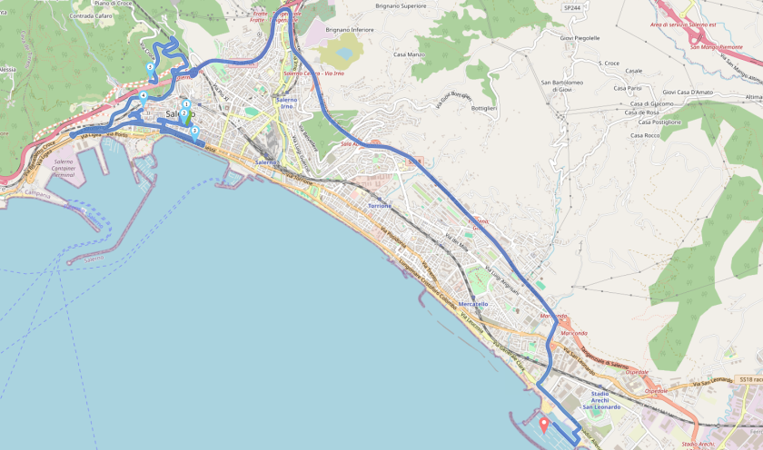 Mappa_Salerno_Gastronomica